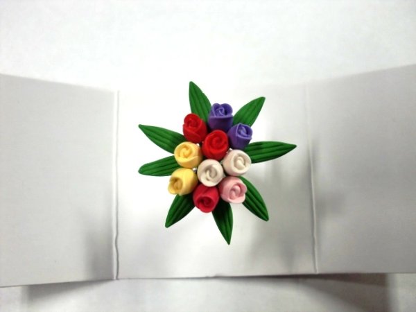 画像5: ガラス花瓶入り”チューリップ” (5)