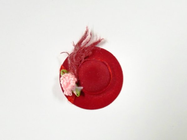 画像2: 帽子(赤色） (2)