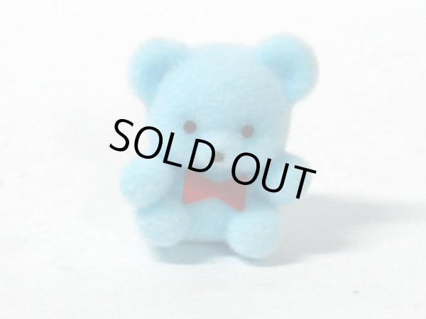画像1: テディベア　ブルー (1)