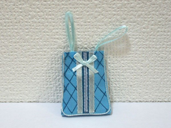 画像1: ショッピングバッグ　ブルー (1)