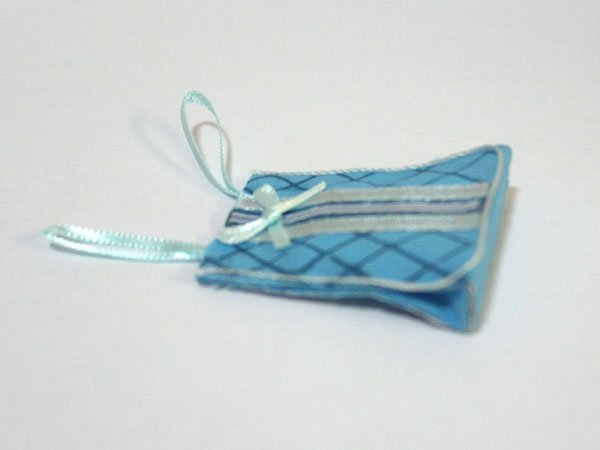 画像2: ショッピングバッグ　ブルー (2)