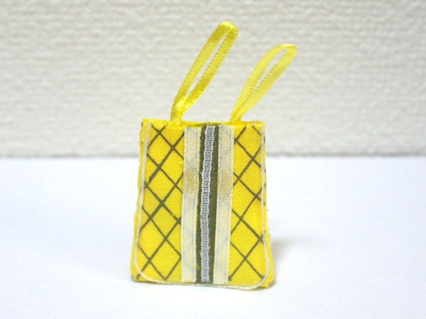 画像1: ショッピングバッグ　イエロー (1)