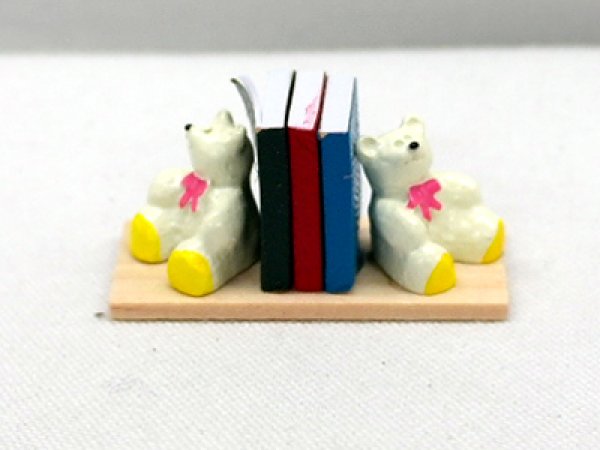 画像1: ブックエンド＆本 (1)