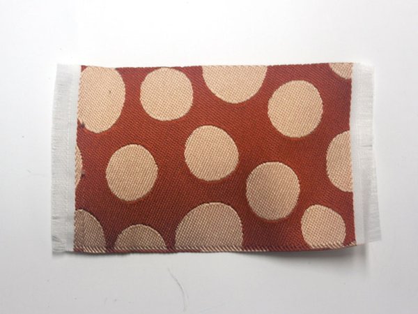 1/12サイズのドールハウス用ミニチュアラグ　リバーシブルです