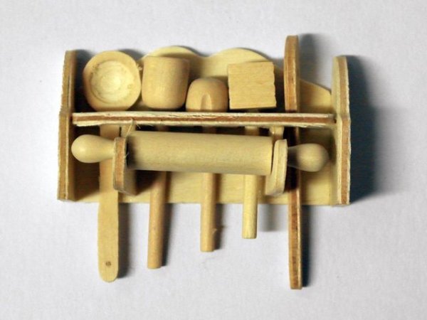 画像4: 調理用具・道具セット　木製 (4)