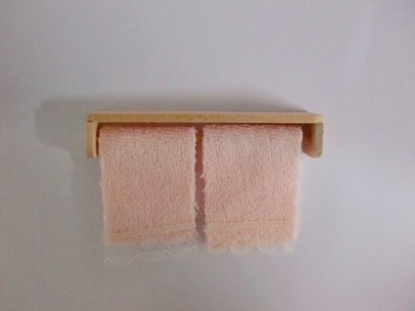 画像4: タオル＆ラック・ピンク (4)