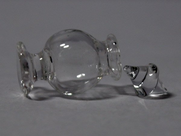 画像2: ガラス　蓋付ジャー　1個 (2)