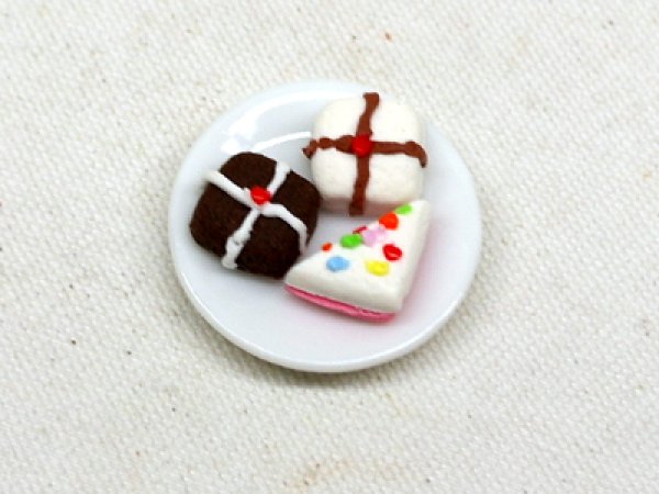 画像2: ケーキ　盛り合わせ（プレート） (2)