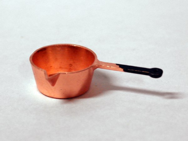 画像1: 銅　ソースパン（片手鍋）　大 (1)