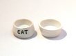 画像2: キャット用　フード＆ウォーター・ボウル（餌・水入れ） (2)