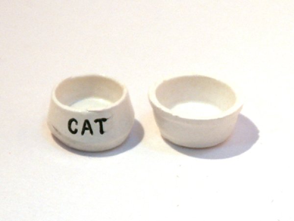 画像2: キャット用　フード＆ウォーター・ボウル（餌・水入れ） (2)