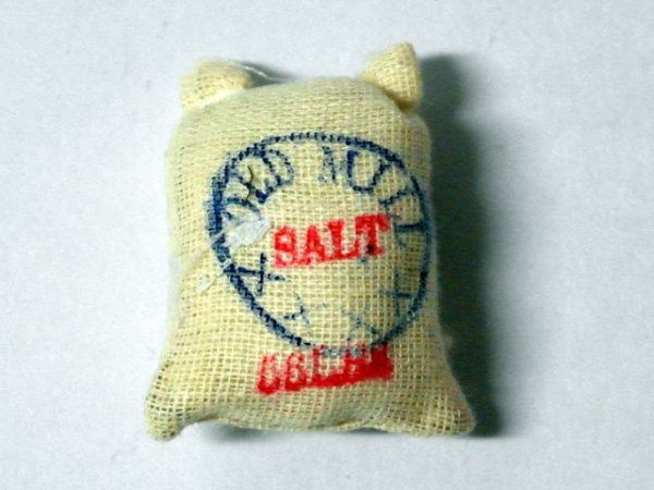 画像2: サック（粗布袋）詰　ソルト（塩） (2)