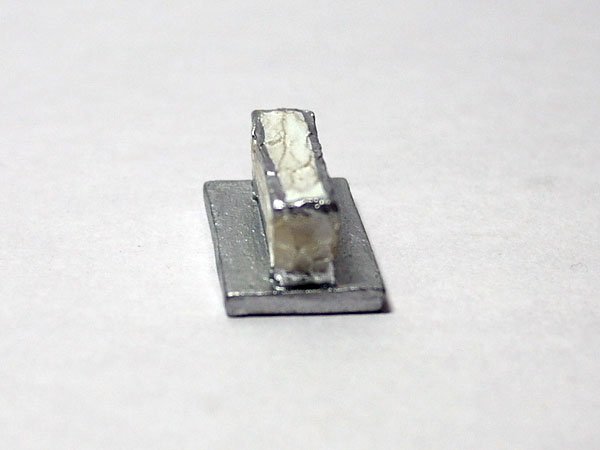 画像1: バースデー　ケーキ　”１”　シルバー (1)