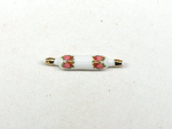 画像1: ローリング・ピン（麺棒）　陶器 (1)