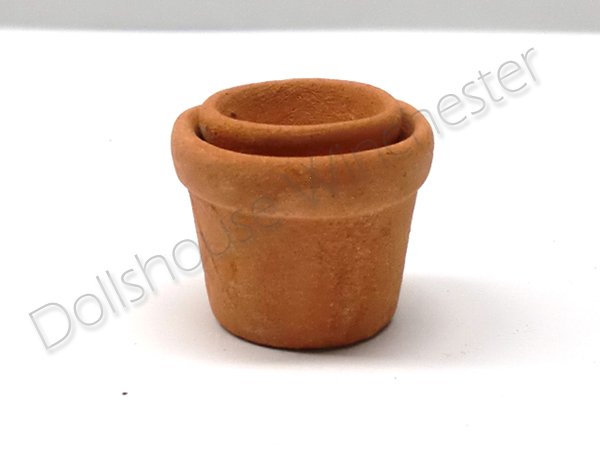 画像4: テラコッタ　ポット　2個セット (4)