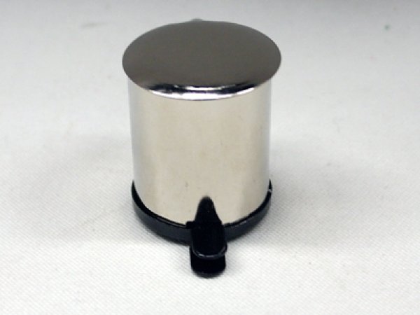 画像2: ペダル　ゴミ箱　ステンレス (2)