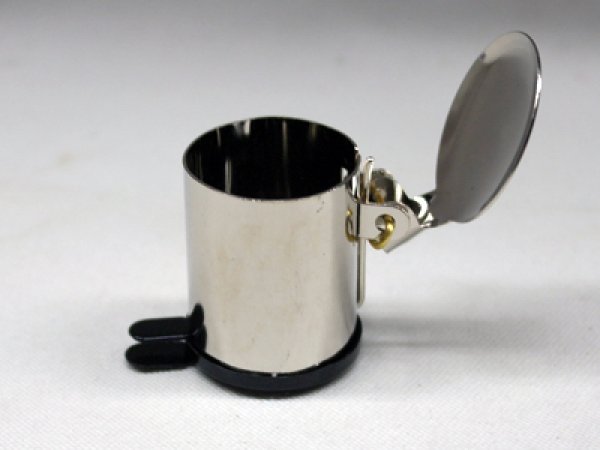 画像4: ペダル　ゴミ箱　ステンレス (4)