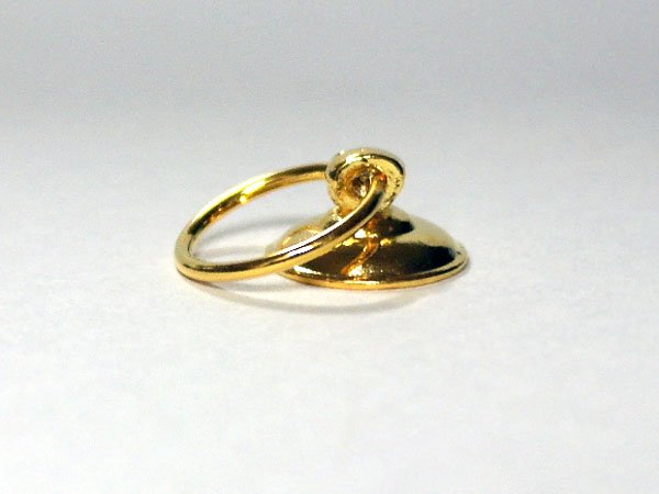 画像3: タオル・リング　真鍮 (3)