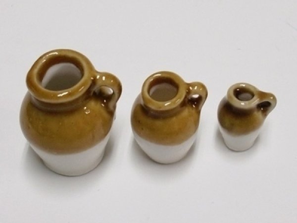 画像2: ストーン・ウェア　ジャグ　3個セット (2)