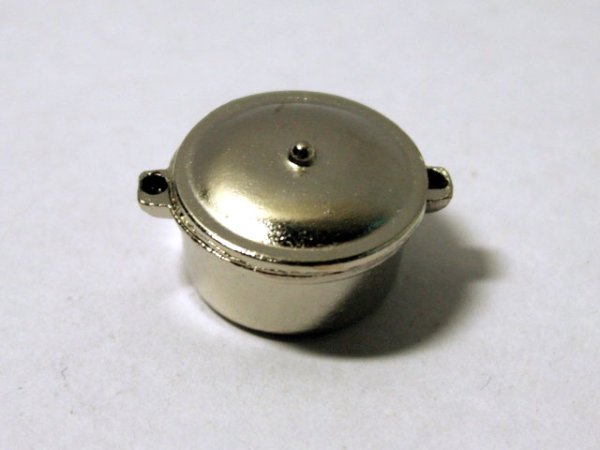 画像2: メタル　ポット（両手鍋） (2)