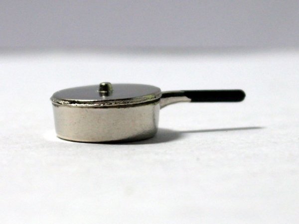 画像1: メタル　ソースパン（片手鍋） (1)