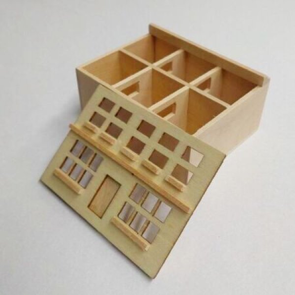 画像3: ドールハウス用ドールハウス (3)