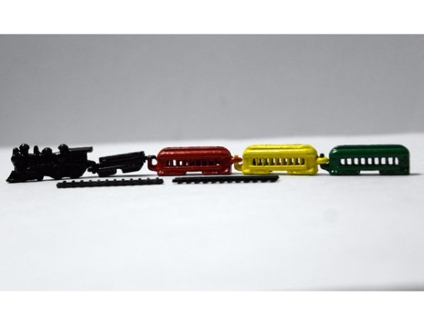 画像2: メタル・トレイン・セット (2)