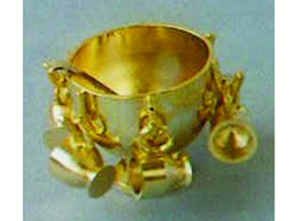 画像1: 真鍮　パンチ・ボール (1)