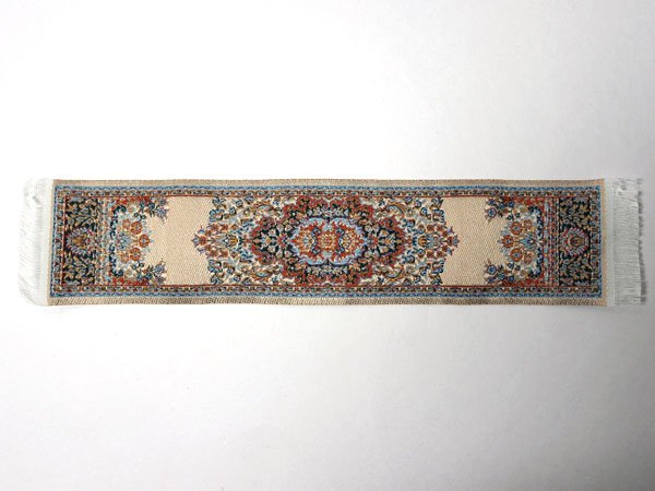 画像1: トルコ絨毯　ランナー　4x22cm (1)