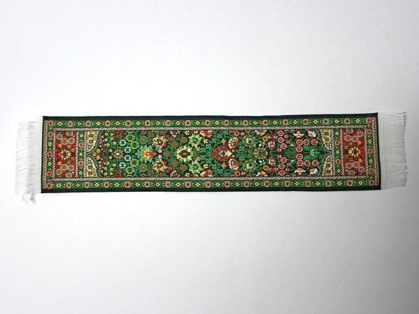 画像1: トルコ絨毯　ランナー　4x22cm (1)