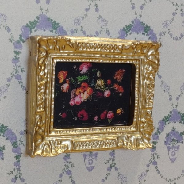 画像2: 額入り絵　フラワー (2)