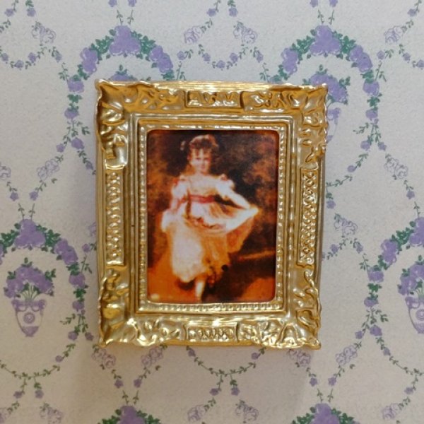 画像4: 額入り絵　子供 (4)