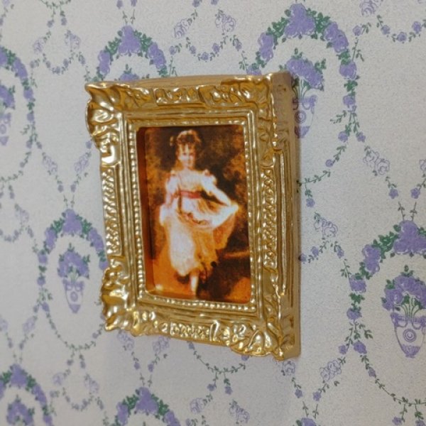 画像3: 額入り絵　子供 (3)