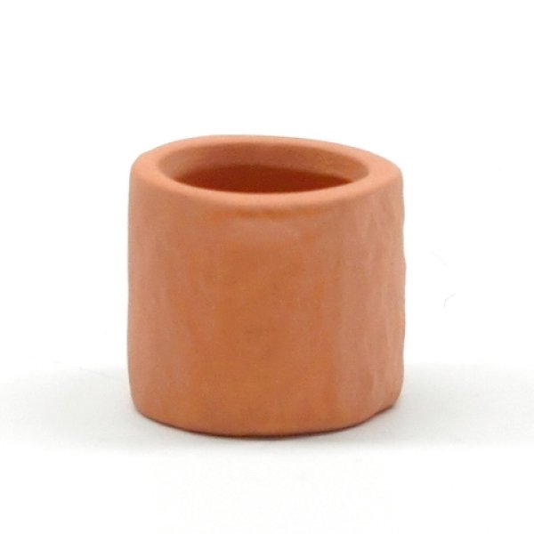 画像1: フラワー・テラコッタ　ポット (1)