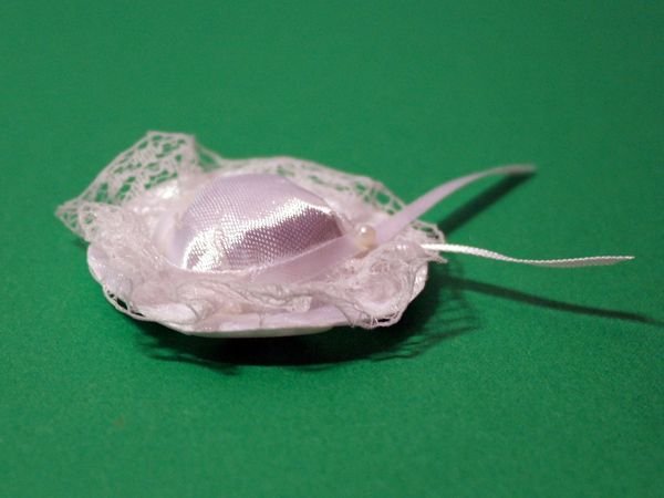 画像2: 帽子(白色）　レース (2)