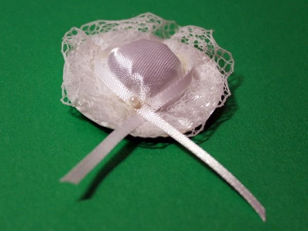 画像3: 帽子(白色）　レース (3)