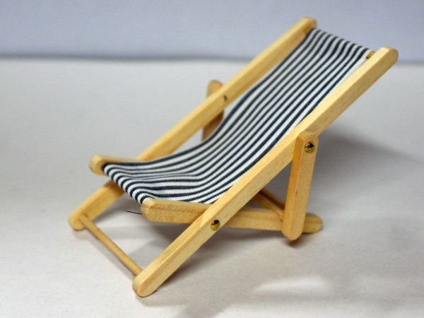 画像1: デッキ・チェア　ストライプ (1)