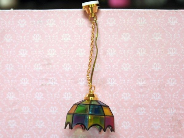 画像2: 照明　吊り下げ　ティファニー　カラー35mm　 (2)