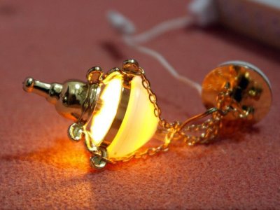 画像1: 照明　パラフィン　ランタン