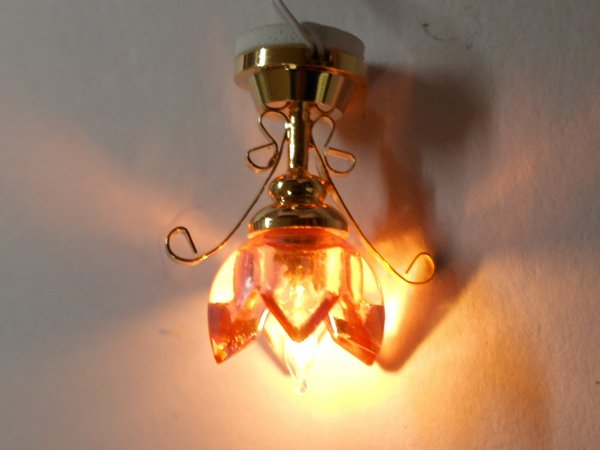 画像5: 照明　天井用　リリー　ピンク (5)