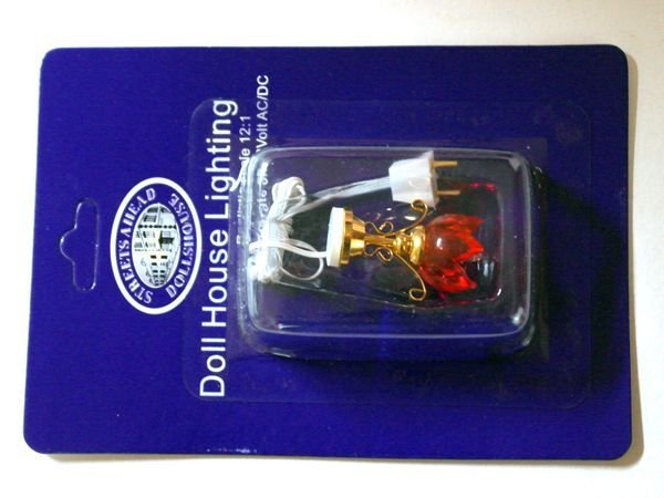 画像3: 照明　天井用　リリー　レッド (3)