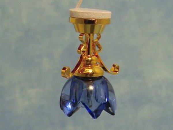 画像1: 照明　天井用　リリー　ブルー (1)