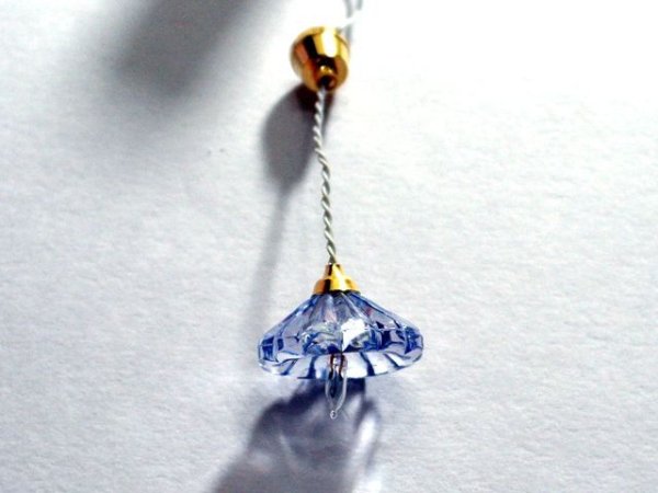 画像2: 照明　天井用　吊り下げ　フルート　ブルー (2)