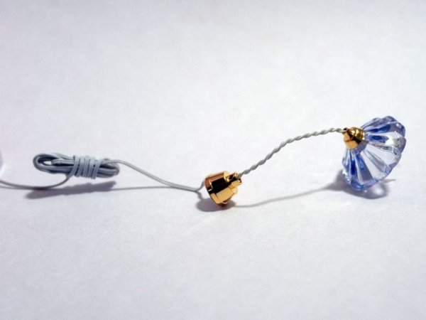 画像3: 照明　天井用　吊り下げ　フルート　ブルー (3)