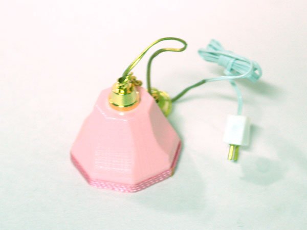 画像1: 照明　天井用　吊り下げ　ピンク (1)