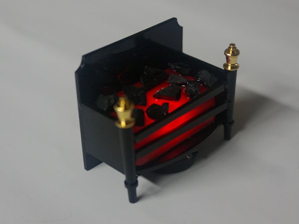 画像5: 暖炉（点滅照明）　LED（ボタン電池付） (5)