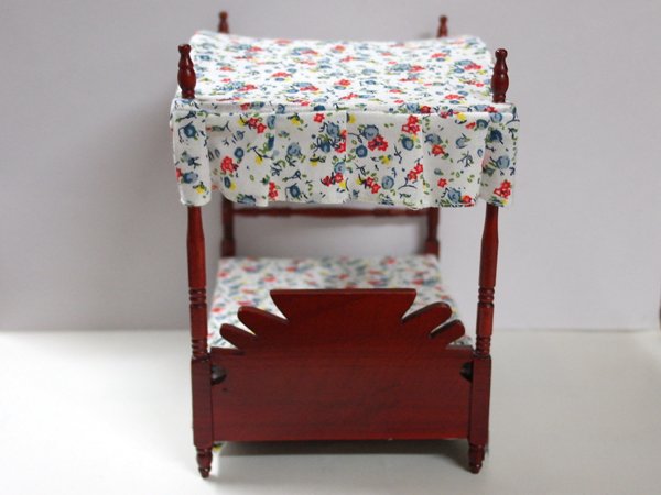 画像3: ４ポスター（四柱式）・ベッド　天蓋付き (3)