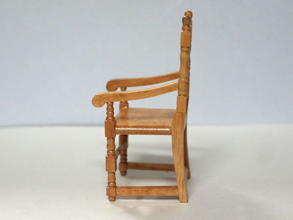 画像3: カーバー（彫刻）・チェア　アーム付（肘掛） (3)