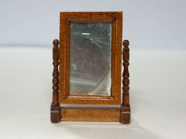 画像1: スイベル・ミラー　オーク (1)