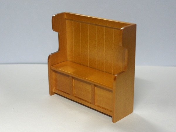 画像1: ピュー（長いベンチ式の教会にある信者席）パイン (1)